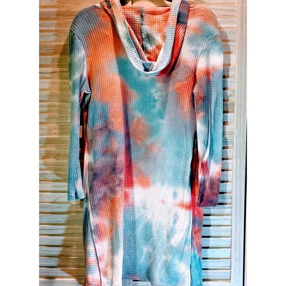 Another Reason Sm Tie Dye Duster Cardigan - Picture 5 of 11